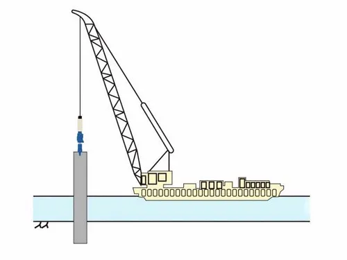 Grue flottante