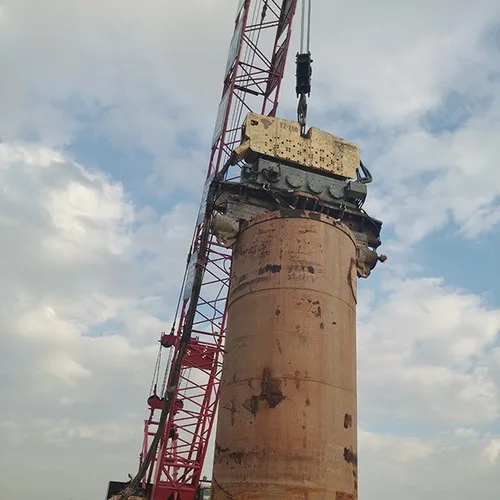 Construction du pont de Shanbei dans la province du Guangdong