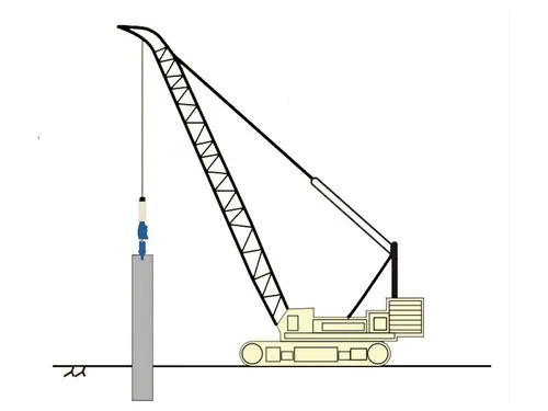 Grue sur chenilles