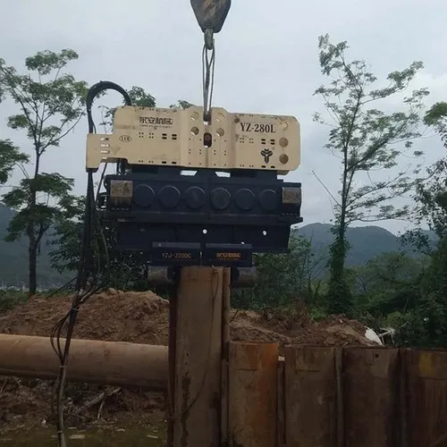 Construction du pont Fulong à Taizhou