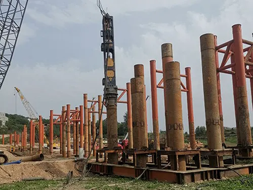 Construction d'une autoroute dans le district de Yunyang